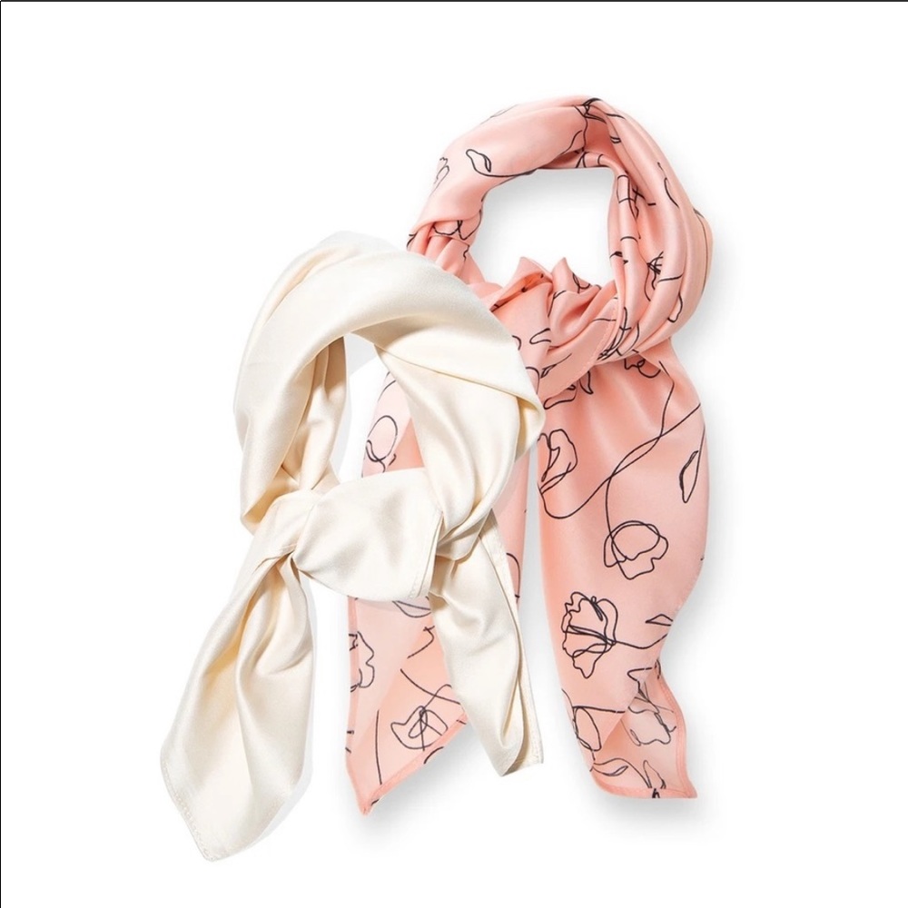 NWT- Lark & Ives Hair Scarf Set